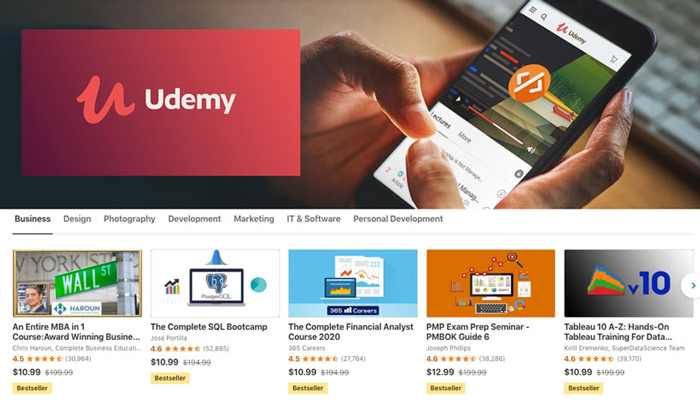 خرید دوره های Udemy
