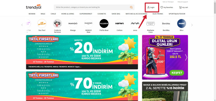 خرید از Trendyol