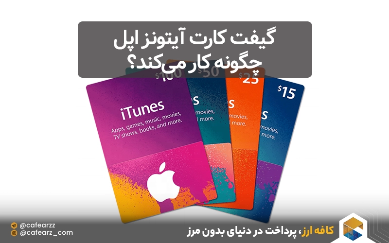 نحوه خرید گیفت کارت آیتونز اپل