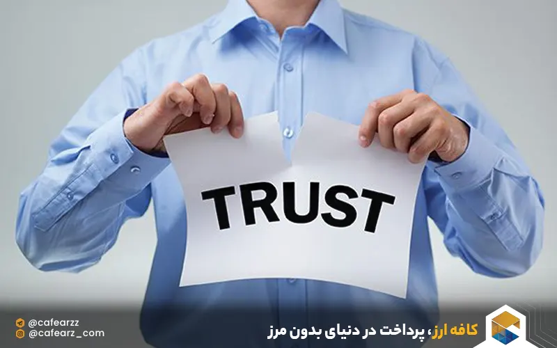 عدم اعتماد مشتری به کسب و کار اینترنتی 
