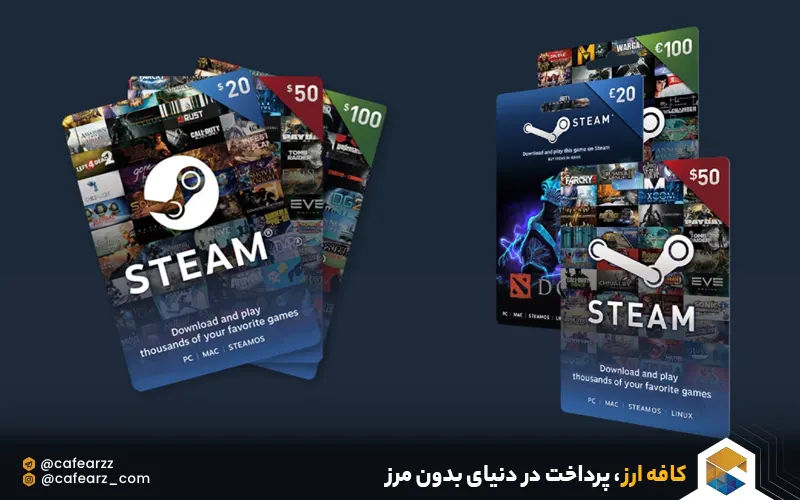 ردیم کردن گیفت کارت استیم 