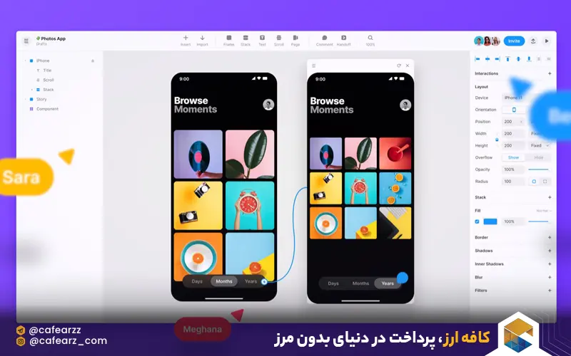 مزایای ابزار ui و ux فریمر 