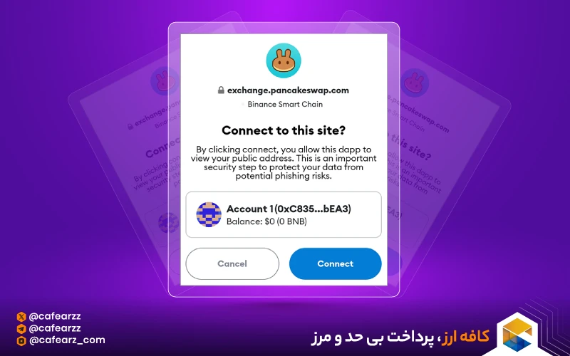 اتصال متامسک به پنکیک سوآپ