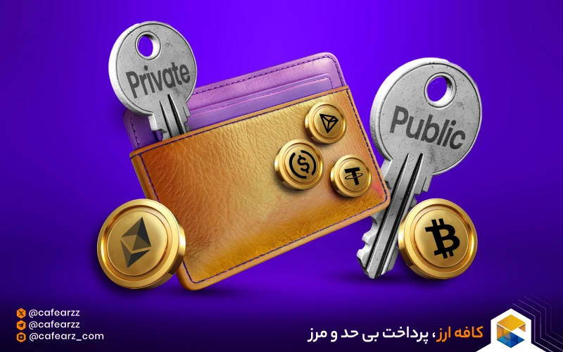 کلید عمومی و خصوصی در ارز دیجیتال